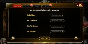 Rut tien Go88 nhanh chong thong qua tai khoan ngan hang