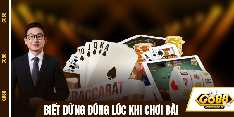Biết dừng đúng lúc để ổn định tinh thần