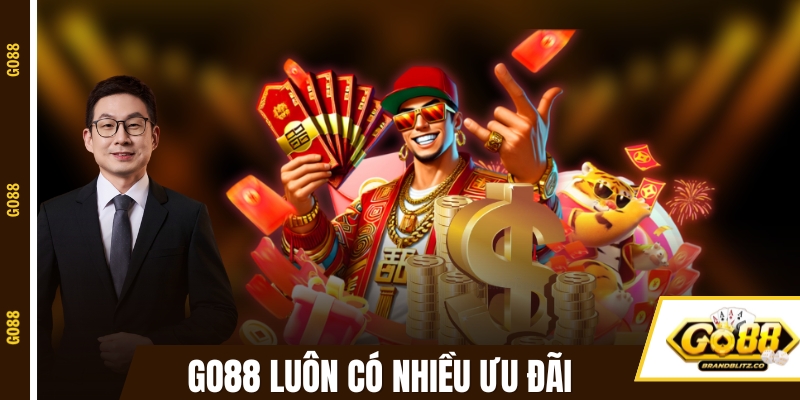 GO88 luôn có nhiều ưu đãi cho người chơi tài xỉu